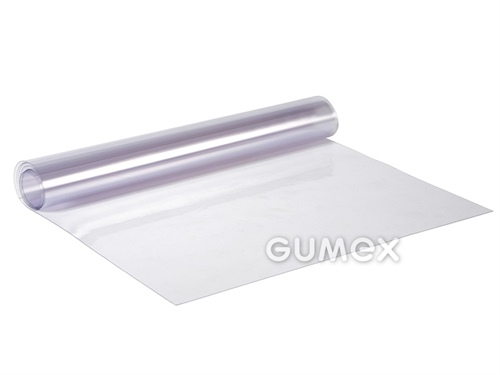 Fólia pre galanterné výrobky 846 štandard, hrúbka 0,3mm, šíře 1300mm, 40°ShD, PVC, +5°C/+40°C, transparentná